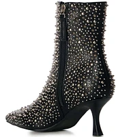 Azalea Wang Ridley Studded Booties