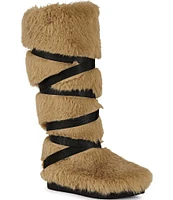 Azalea Wang Tzila Faux Fur Tall Boots