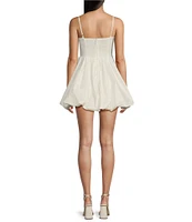 B. Darlin Corset Bubble Fit-And-Flare Dress