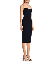 B. Darlin Cowl Neck Sleeveless Midi Dress