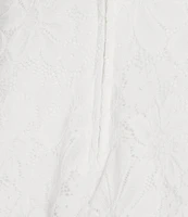 B. Darlin Floral Lace Off-The-Shoulder Sweetheart Neck Party Dress