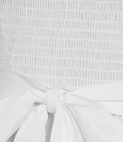 B. Darlin Ruffle Strap Smocked Square Neck Bodice Tiered Skirt Romper