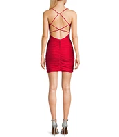 B. Darlin Spaghetti Strap Emma Bodice Bodycon Dress