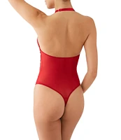 b.tempt'd by Wacoal Ciao Bella Low Plunge Neck Bodysuit