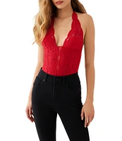 b.tempt'd by Wacoal Ciao Bella Low Plunge Neck Bodysuit