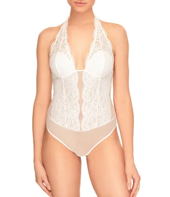 b.tempt'd by Wacoal Ciao Bella Low Plunge Neck Bodysuit