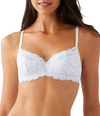 b.tempt'd by Wacoal Feeling Famous Lace Cut and Sewn Balconette Bra