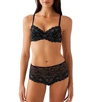 b.tempt'd by Wacoal Feeling Famous Lace Cut and Sewn Balconette Bra