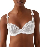 b.tempt'd by Wacoal Unlined Cut & Sewn Bow Strap Underwire Lace Bra