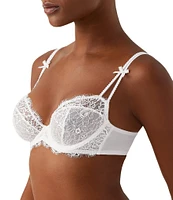 b.tempt'd by Wacoal Unlined Cut & Sewn Bow Strap Underwire Lace Bra