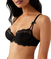 b.tempt'd by Wacoal Unlined Cut & Sewn Bow Strap Underwire Lace Bra