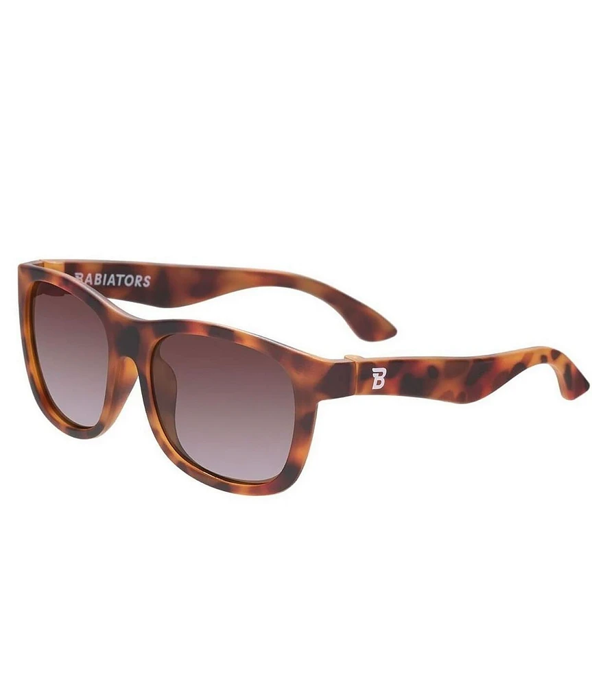 Babiators Baby/Little Boys Newborn-6+ Years Totally Tortoise Navigator Amber Polarized Lens Sunglasses
