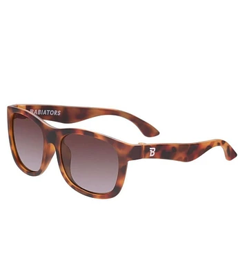 Babiators Baby/Little Boys Newborn-6+ Years Totally Tortoise Navigator Amber Polarized Lens Sunglasses