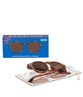 Babiators Baby/Little Boys Newborn-6+ Years Totally Tortoise Keyhole Amber Polarized Lens Sunglasses