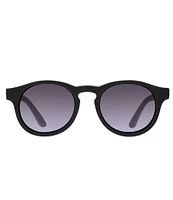 Babiators Baby/Little Girls Newborn-6+ Jet Black Keyhole Smoke Polarized Lens Sunglass