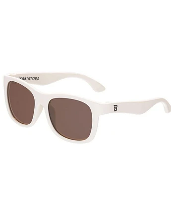 Babiators Baby/Little Girls Newborn-6+Years Sweet Cream Navigator Amber Lenses Sunglasses