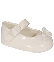 Baby Deer Girls' Patent Skimmer Crib Shoes (Infant)