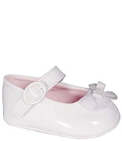 Baby Deer Girls' Patent Skimmer Crib Shoes (Infant)