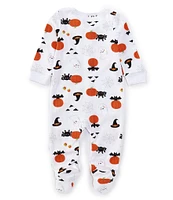 Baby Starters Baby 3-9 Months Long Sleeve Halloween-Theme-Printed Footie Coverall