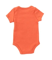 Baby Starters Baby Boys 3-9 Months Short-Sleeve Touchdowns And Turkey Time Thanksgiving Bodysuit