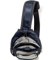 Baggallini Central Park Gunmetal Hardware Sling Bag