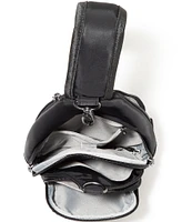 Baggallini Central Park Gunmetal Hardware Sling Bag