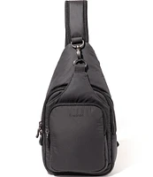 Baggallini Central Park Gunmetal Hardware Sling Bag