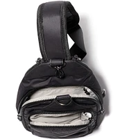 Baggallini Central Park Gunmetal Hardware Sling Bag