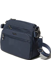 Baggallini Marais Twill Gunmetal Hardware Crossbody Bag