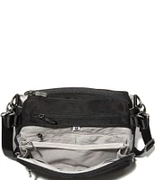 Baggallini Marais Twill Gunmetal Hardware Crossbody Bag