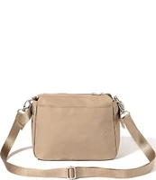 Baggallini Marais Twill Silver Hardware Crossbody Bag