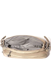 Baggallini Marais Twill Silver Hardware Crossbody Bag