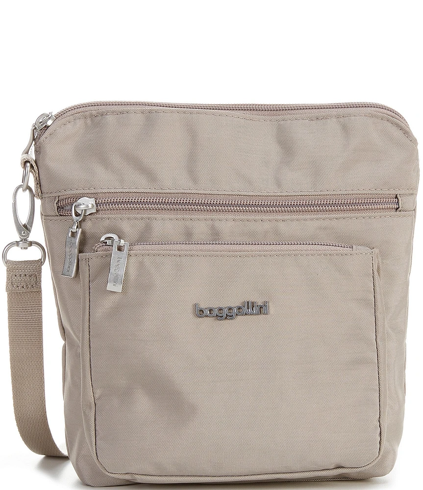 Baggallini Modern Pocket Solid Nylon Crossbody Bag