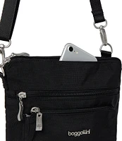 Baggallini Modern Pocket Solid Nylon Crossbody Bag