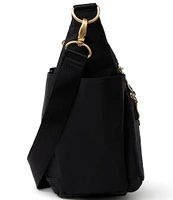 Baggallini Nylon Modern Everywhere Gold Hardware Crossbody Bag