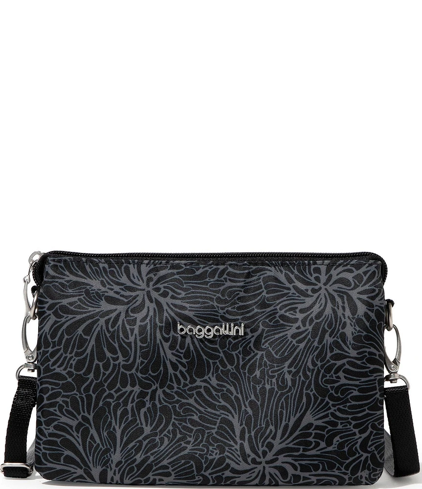 Baggallini The Only Mini Tote Midnight Blossom Crossbody Bag