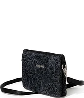 Baggallini The Only Mini Tote Midnight Blossom Crossbody Bag