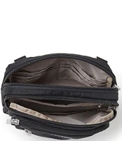 Baggallini Triple Zip Crossbody Bag