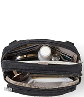 Baggallini Triple Zip Crossbody Bag