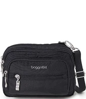 Baggallini Triple Zip Crossbody Bag