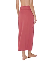 Bahia Maria Federica Flower Maxi Skirt Swim Cover Up