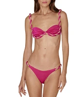 Bahia Maria Olivia Twist Side Hipster Swim Bottom