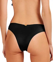 Bahia Maria Solid Classic Moderate Coverage Hipster Swim Bottom