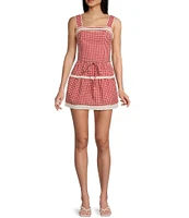 Bailey Rose Gingham Coordinating Mini Skirt