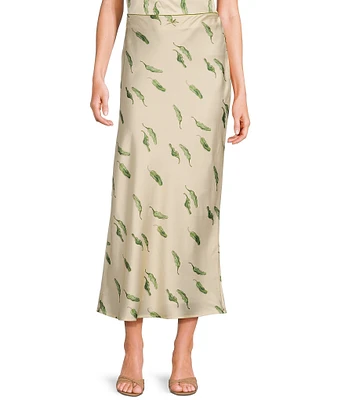 Bailey Rose Maxi Straight Green Chili Pepper Coordinating Skirt