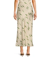 Bailey Rose Maxi Straight Green Chili Pepper Coordinating Skirt