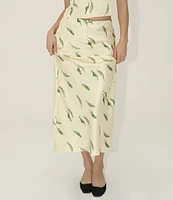 Bailey Rose Maxi Straight Green Chili Pepper Coordinating Skirt