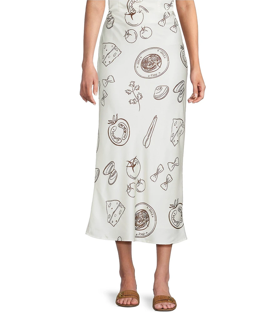 Bailey Rose Maxi Straight Pasta Coordinating Skirt