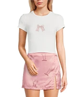 Bailey Rose Short Sleeve Bow Baby T-Shirt