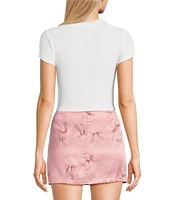 Bailey Rose Short Sleeve Bow Baby T-Shirt